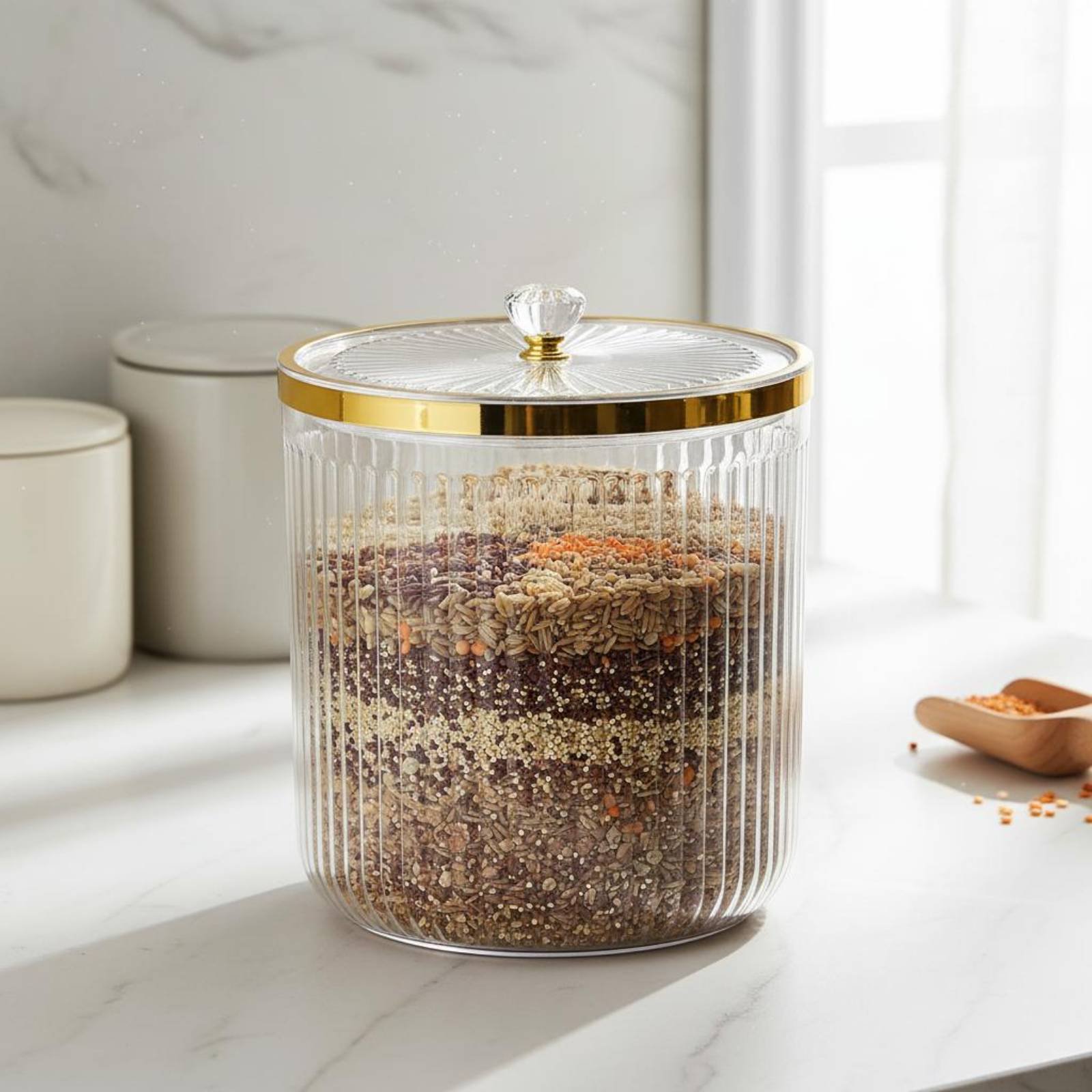 Food Storage Design - Contenitore per Alimenti Secchi con Design