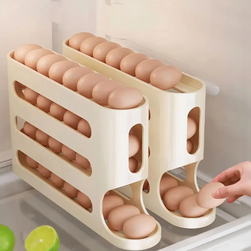 Portauova Automatico a 4 Livel - Egg Storage Holder recensione e prezzo