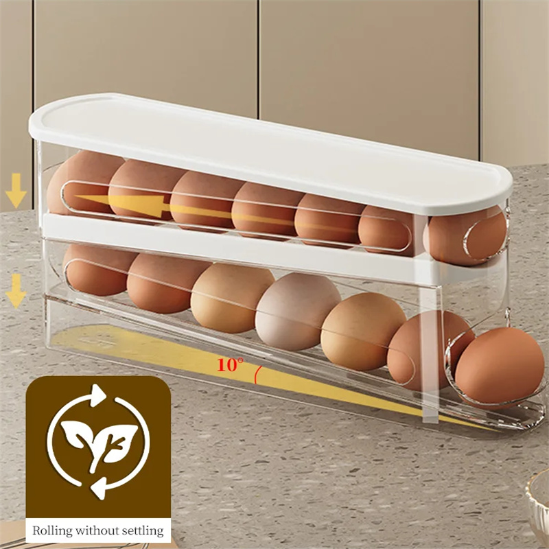 Tipo di diapositiva Cartone pe - Egg Storage Holder recensione e prezzo